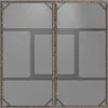 vidaXL Gartentisch mit Glasplatte Grau 80x80x75 cm Poly Produktbild-Vorschau 6