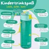 Trinkflasche Kinder, 500ml, leicht - Logo-mint Produktbild-Vorschau 4