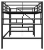 Kinderhoogbed 140x200 cm , Met opbergladder en legplanken , Productafbeelding-voorbeeld 13