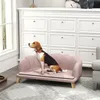 PawHut Hundesofa Hundecouch, Haustiersofa mit Rückenlehne Produktbild-Vorschau 2