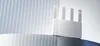 A white Xiaomi router with three antennas is placed on a reflective surface, with a background of vertical white blinds. Náhľad obrázku produktu