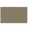 vidaXL Tapis de tente 300x500 cm Taupe Voir les images du produit 11