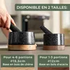 WALDWERK Mörser mit Stößel (12cm Durchmesser) - Mörser auf Produktbild-Vorschau 3