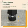 HOMCOM Bartisch-Set Stehtisch mit 2 Barhockern 3-tlg. Produktbild-Vorschau 6