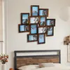 Bilderrahmen Set 12 Stück 13x18 cm Holz schwarz Collage Produktbild-Vorschau 8