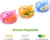 SUKUOS Tablettenbox 7 Tage Morgens Abends, Pillendose Rund, Produktbild-Vorschau 2