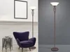 LED Deckenfluter im Landhausstil, dimmbare Wohnzimmer Produktbild-Vorschau 2