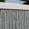 Rideau de porte "Toulon 2" 100 x 220 cm gris Voir les images du produit 5