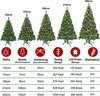 TRMLBE Arbre de Noël 210cm Artificiel Sapin de Noël avec Voir les images du produit 3