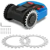 Set da 2 piastre antiscivolo con punte per ruote per robot Anteprima dell’immagine prodotto 1