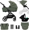 Passeggino Kinderkraft Yoxi 3in1 con navicella e seggiolino Anteprima dell’immagine prodotto 19