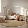 ML-Design Kinderbett 90x200cm mit Rausfallschutz, Dach & Produktbild-Vorschau 10