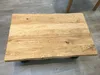 Couchtisch Baumkante Wildeiche Massiv geölt 110x70cm Metall Produktbild-Vorschau 5