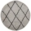 The Living Store Teppich Shaggy Hochflor Modern Beige und Produktbild-Vorschau 3
