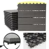 WPC Bodenfliese Rhone, Holzoptik Balkon/Terrasse, 11x je Produktbild-Vorschau 1