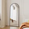 Miroir à poser de 165 × 60 cm avec cadre noir, grand miroir Voir les images du produit 10