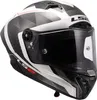 LS2 FF805 Thunder GP Raute Carbon Helm, weiß/grau, 2XL Produktbild-Vorschau 7