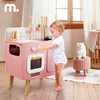 Kinderküche aus Holz – Retro-Design, rosa, inkl. Zubehör & Produktbild-Vorschau 8