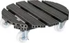 WAGNER Pflanzenroller WPC Ø 38,5 x 11 cm, für außen & Produktbild-Vorschau 1