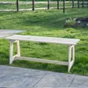 Panchina da parco in legno KADAX senza schienale 119 cm, Anteprima dell’immagine prodotto 2