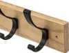 5Five Garderobe fur Wand/Wand - hellbraun/schwarz - 6x Produktbild-Vorschau 5
