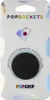 The image shows the packaging of a PopSockets PopGrip in black. Produktbild-Vorschau