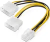 2-mal 4-polig IDE Molex auf 1-mal 6-polig PCI-E Produktbild-Vorschau 2