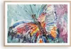 Gerahmtes Poster - Rahmen in heller Eiche - Vogel Natur Produktbild-Vorschau 1