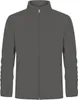 Doppel Fleece Zip Jacke Plus Size Herren, Schwarz-Schwarz, Produktbild-Vorschau 7