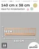 GEUTHER Bettschutzgitter 140 cm in Natur | Für Kinderbetten Produktbild-Vorschau 3