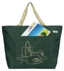 anndora Strandtasche XXL Grün Oversized Shopper mit Produktbild-Vorschau 5
