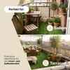 Kunstrasen Verde Tapiso 30 mm UV-beständig Balkon Terrasse Produktbild-Vorschau 7