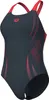 Arena POSEIDONIA SWIMSUIT ASPHALT-BRIGHT CORAL 42 Produktbild-Vorschau 1