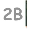 Faber-Castell Bleistifte CASTELL® 9000 2B ohne Radierer 12 Voir les images du produit 12