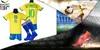 NEYMAR JR Sportset Fußballtrikot BRASILIEN - BG 134 Produktbild-Vorschau 4
