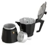 Espressokocher für 3 Tassen Espresso Mokka Kaffee Schwarz Produktbild-Vorschau 4