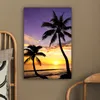 MuchoWow® - Leinwandbilder - Strand - Sonnenuntergang - Produktbild-Vorschau 5