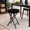 HowHomely | Pouf - Pouf pieghevole con seduta - Sedia Anteprima dell’immagine prodotto 2