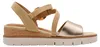 Sandalen mit Keilabsatz aus Leder Produktbild-Vorschau 2