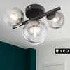Globo Lighting plafoniera in metallo nero opaco, 3x G9 LED Anteprima dell’immagine prodotto 10