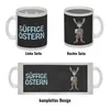 Süffige Ostern Kaffeetasse mit bayerischem Osterhasen in Produktbild-Vorschau 4