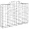 The Living Store Gabionen mit Hochbogen 8 Stk. Produktbild-Vorschau 3