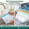 12er Set Wiederverwendbare Gefrierbeutel 0,5/1/2/3 L, PEVA, Produktbild-Vorschau 4