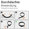 ECENCE Klettverschluss für Kabel, 25er Set Produktbild-Vorschau 3