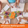 ECENCE 12x Radiergummi Würfel, Radierer-Set, Mitgebsel Produktbild-Vorschau 4