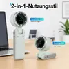 3600mAh Tragbar Nackenventilator 180° Hals Ventilator USB Produktbild-Vorschau 5