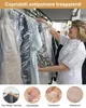 50 Stück transparente Kleiderhüllen für Anzüge und Kleider Produktbild-Vorschau 3