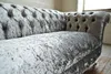 Chesterfield Sofa Couch Polster Sofas Klassischer 2 Sitzer Produktbild-Vorschau 1