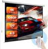 VEVOR Écran de projection motorisé Beamer Leinwand, 120 Voir les images du produit 1