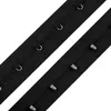 1m Haken- und Ösenband aus Baumwolle 25mm schwarz Produktbild-Vorschau